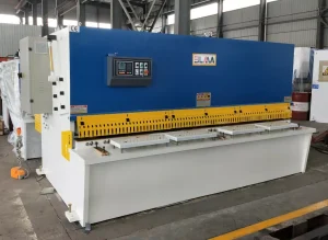 Industrial shear machine features